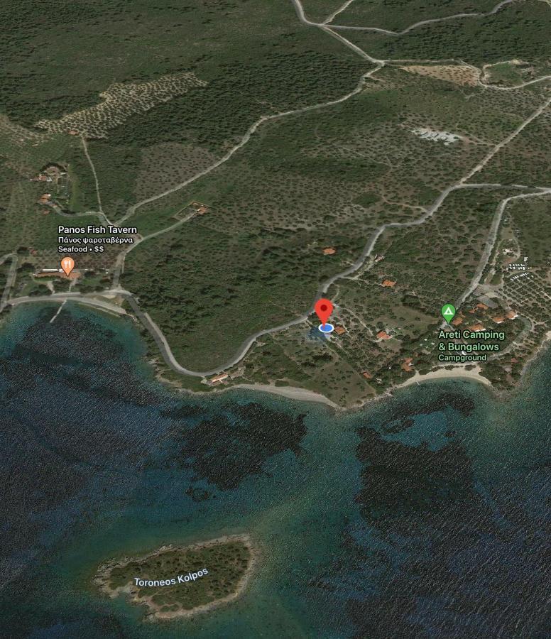 Hidden Gem Sithonia Villa Metochi Agias Kiriakis Eksteriør bilde